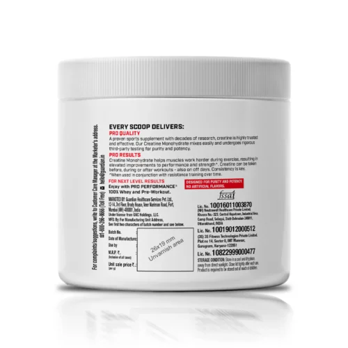 GNC Creatine Monohydrate 3000mg Flavoured 100gm - Image 4