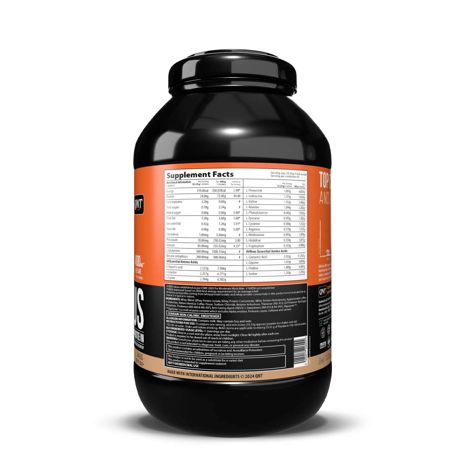 QNT Delicious Isolate And Hydrolysate Protein - Image 3