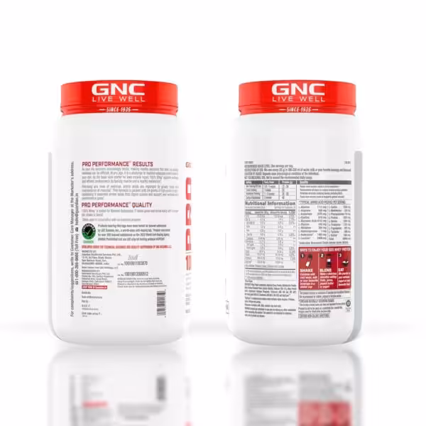 GNC Pro Performance 100% Whey Protein - product image