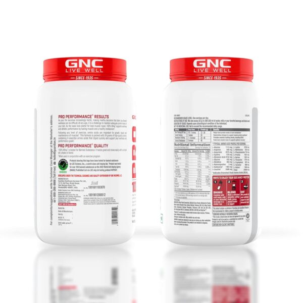 GNC Pro Performance 100% Whey Protein