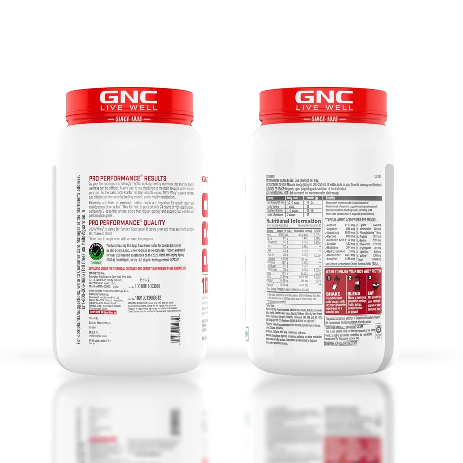 GNC Pro Performance 100% Whey Protein - Image 6