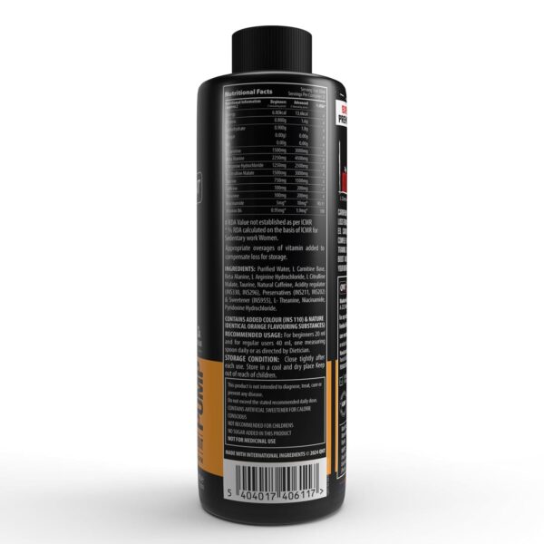 QNT CarniPump Ripping Pre-Workout 500 ml