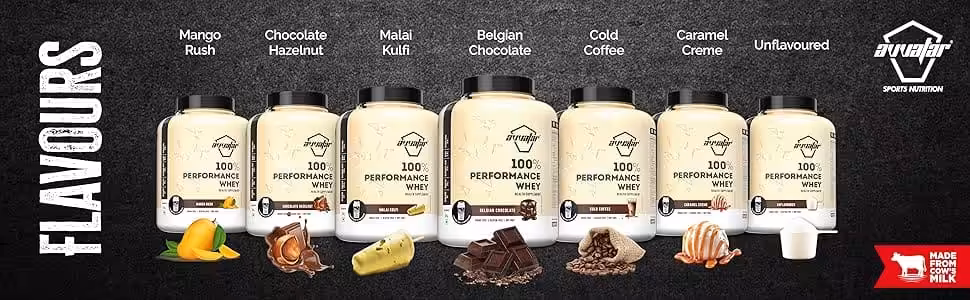 Avvatar 100% Performance Whey Protein 1 kg