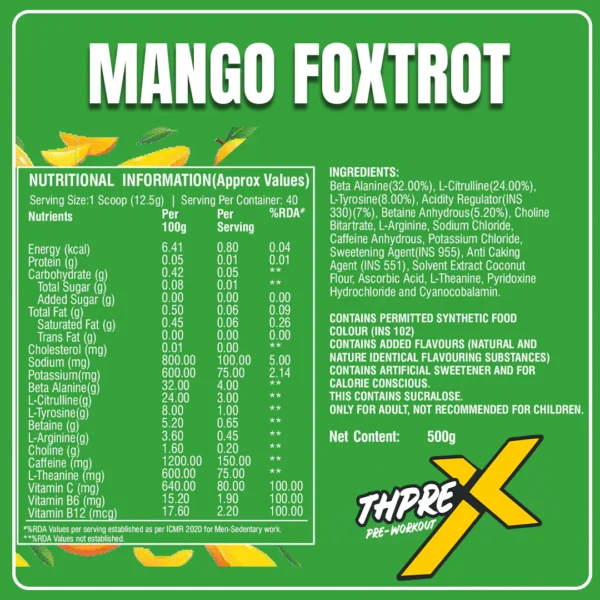 Healthfarm ThPreX Pre-Workout