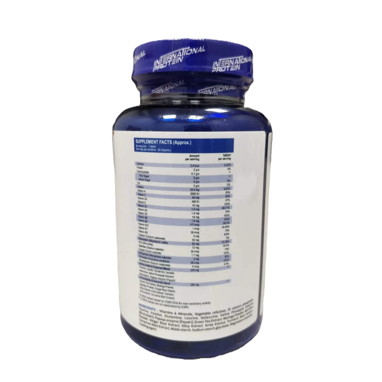 International Protein Daily Multivitamin 60 tablet - Image 2