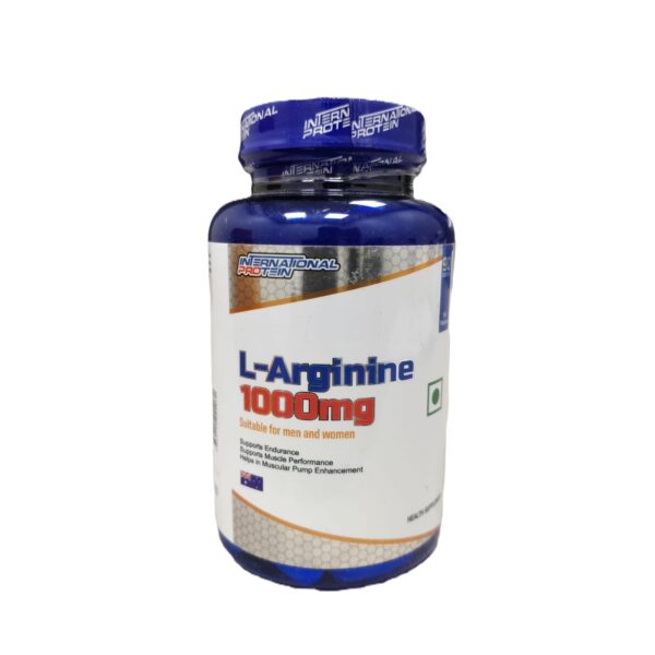International Protein L-Arginine 1000mg - 90 tablet