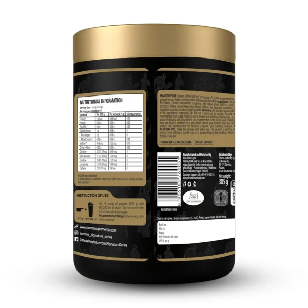 Kevin Levrone Shaaboom Pump 385 gms | India