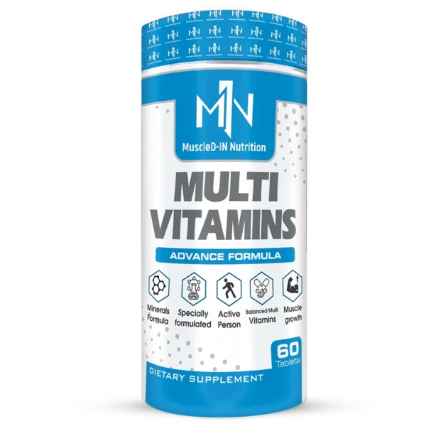 MuscleD-IN Multivitamin Advance Formula | 60 Tablets