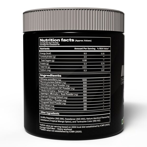 Myogenetix MuscleDrol Black