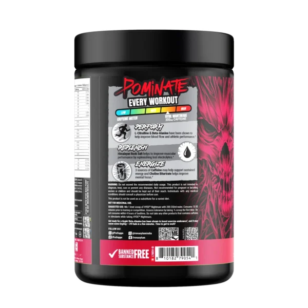 ProSupps Hyde Nightmare Pre Workout 396g - 30 servings