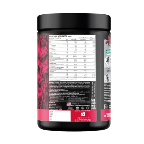 ProSupps Hyde Nightmare Pre Workout 396g - 30 servings - Image 3
