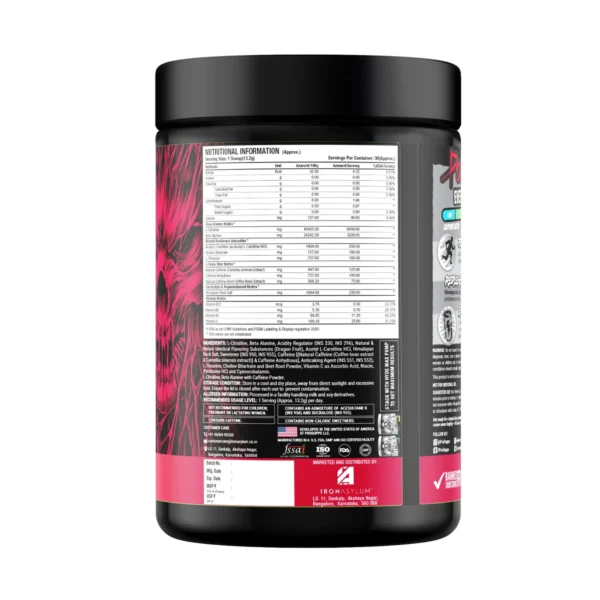 ProSupps Hyde Nightmare Pre Workout 396g - 30 servings