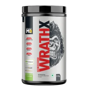 MuscleBlaze Pre Workout WrathX - 30 Servings