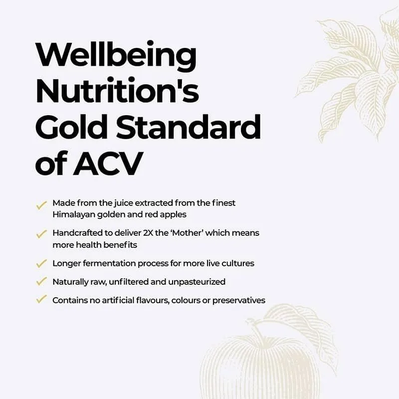 Wellbeing Nutrition Apple Cider Vinegar - Image 4