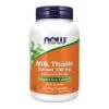 NOW Milk Thistle Extract 150 mg, Silymarin 120 mg, with Turmeric, 120 Veg Capsules