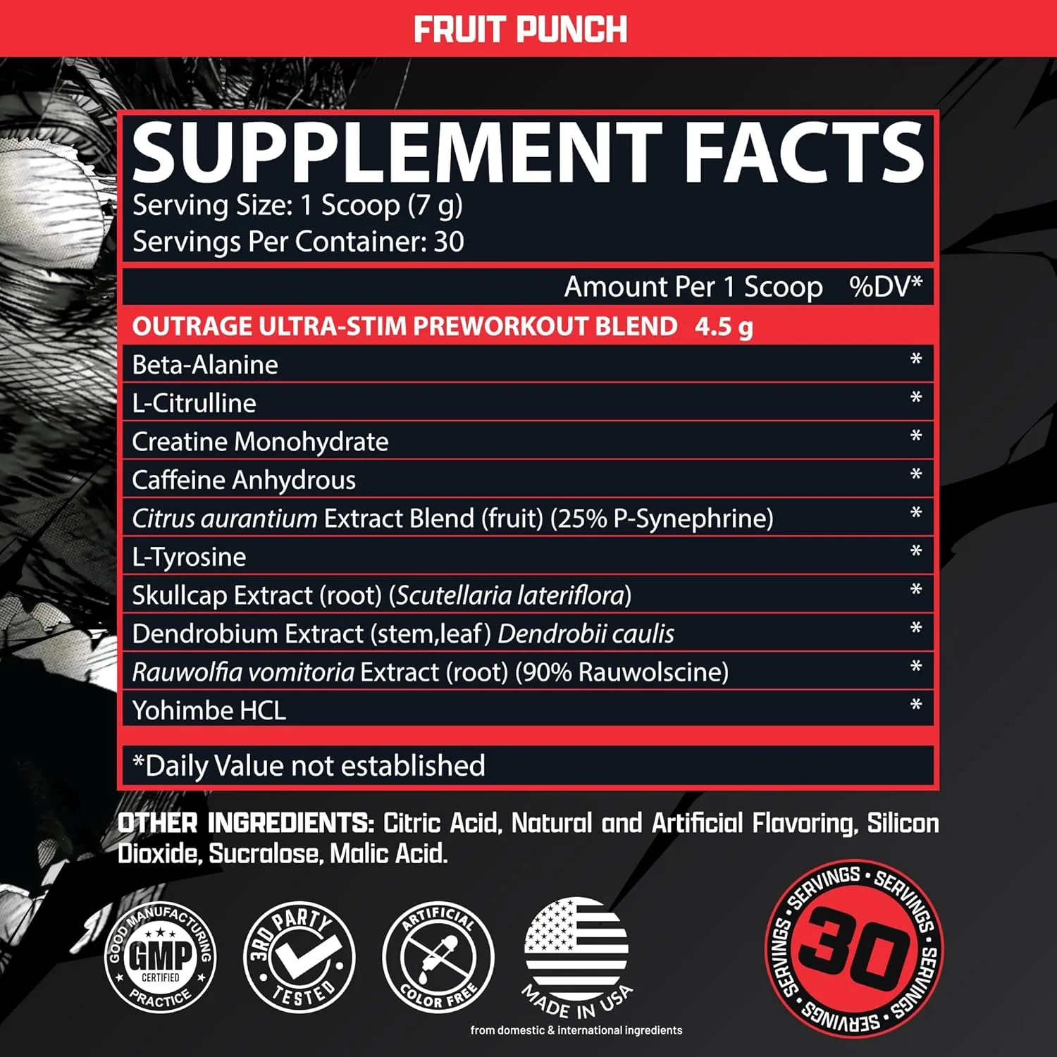 Nutrex Research Outrage Pre-Workout - Image 3