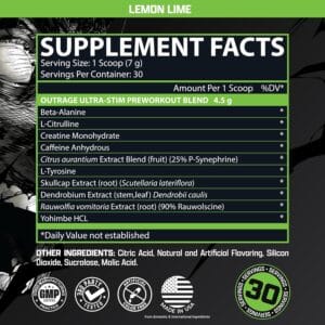 Nutrex Research Outrage Pre-Workout