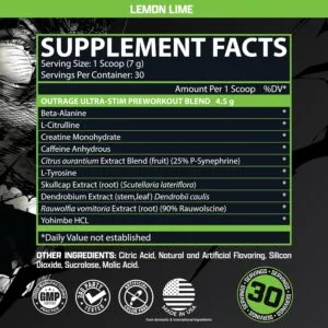 Nutrex Research Outrage Pre-Workout