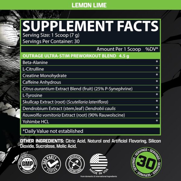 Nutrex Research Outrage Pre-Workout