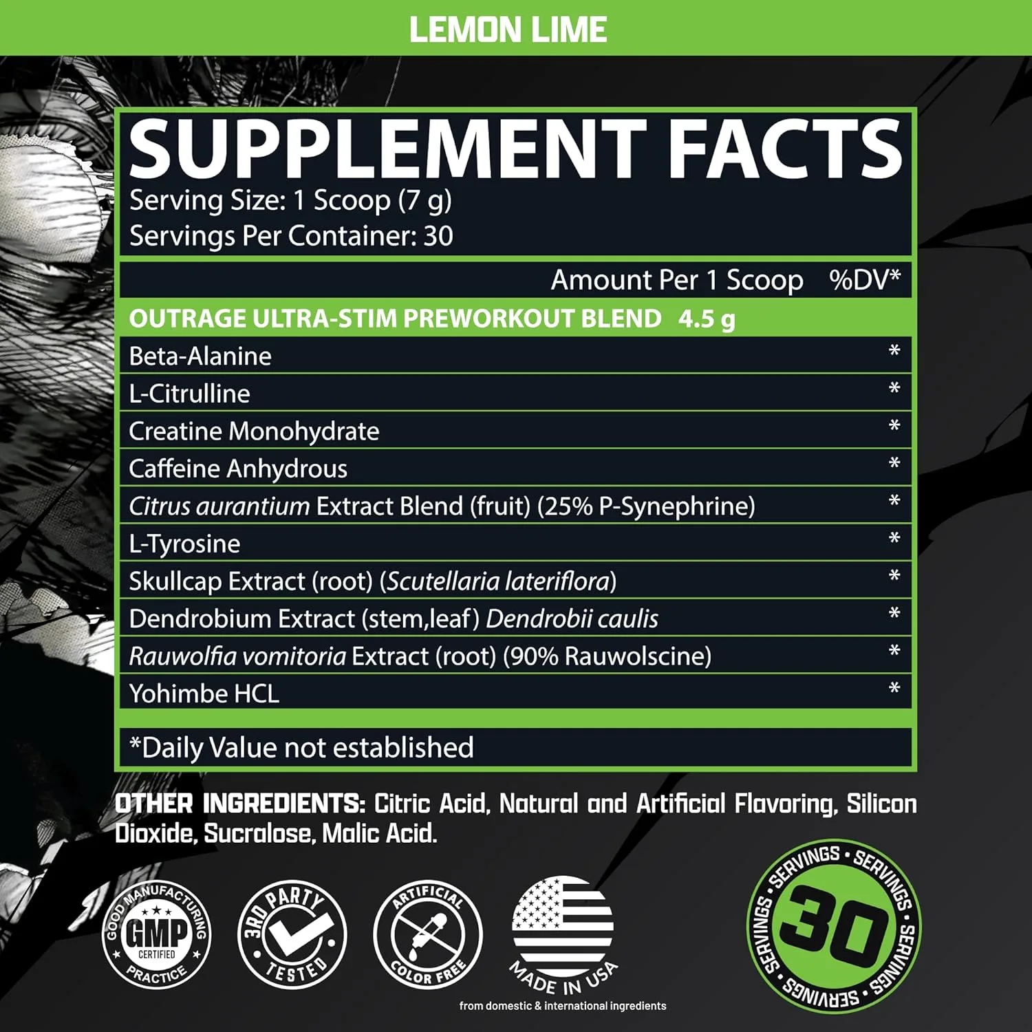 Nutrex Research Outrage Pre-Workout - Image 4