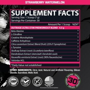 Nutrex Research Outrage Pre-Workout