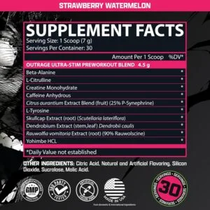 Nutrex Research Outrage Pre-Workout