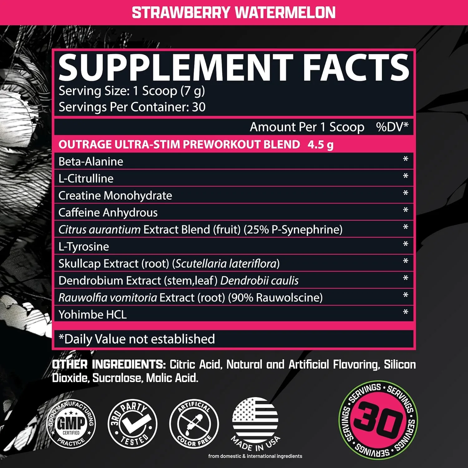 Nutrex Research Outrage Pre-Workout - Image 2