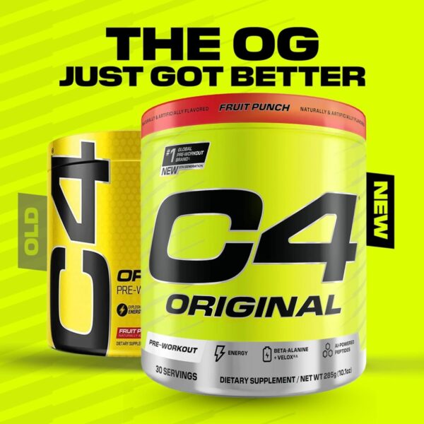 New Cellucor C4 Original Pre-Workout 30 Servings