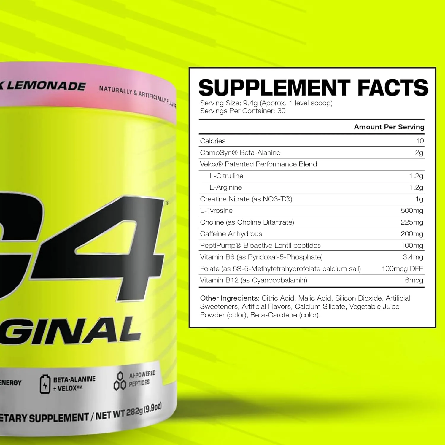 New Cellucor C4 Original Pre-Workout 30 Servings - Image 5