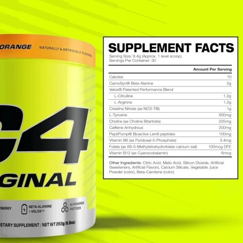 New Cellucor C4 Original Pre-Workout 30 Servings - Image 3