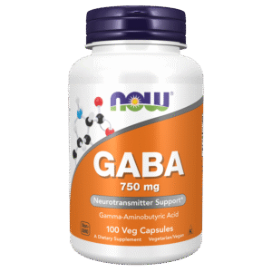 Now Foods GABA 750 mg, 100 CAPS