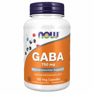 Now Foods GABA 750 mg, 100 CAPS