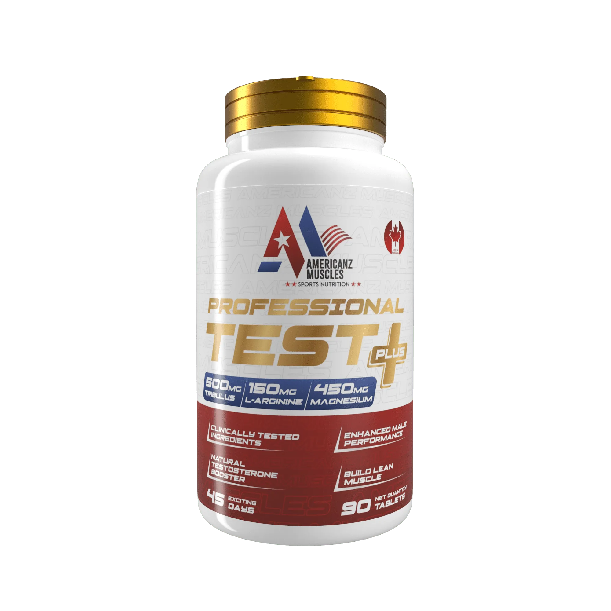 Americanz Muscles Test+ 90 Tablets