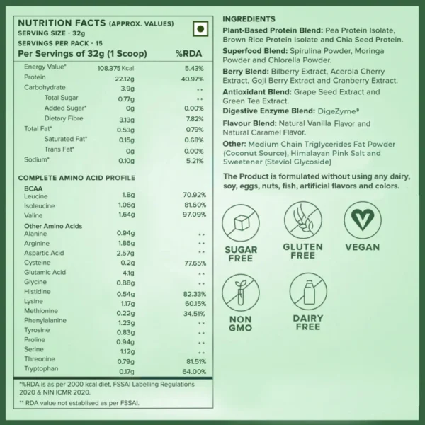 Vegan Protein Superfood Plant Protein | British Banoffee Pie 500g