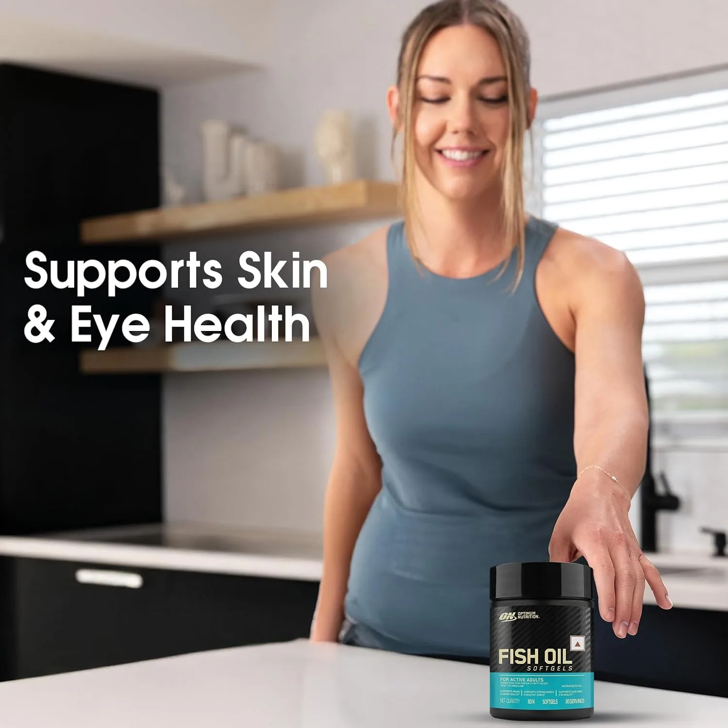 Optimum Nutrition (ON) Fish Oil - 60 Capsules - Image 11