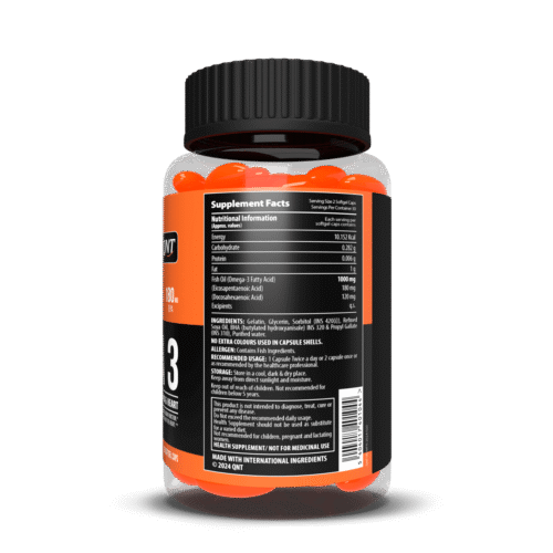 QNT OMEGA 3 FISH OIL | 60 SOFTGELS - Image 2