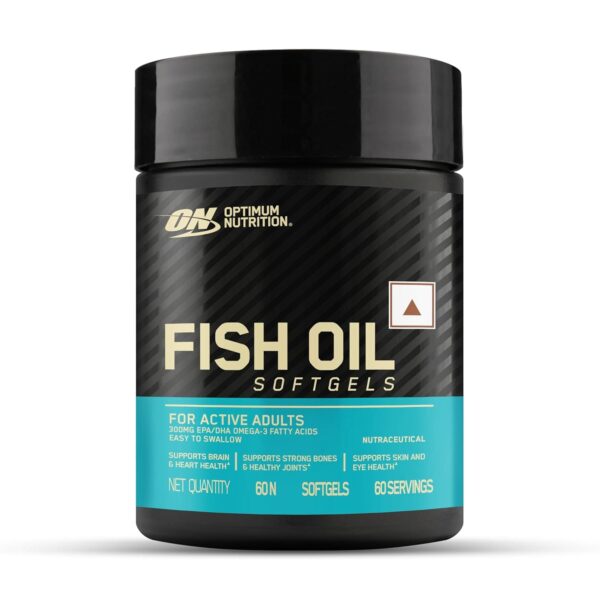 Optimum Nutrition (ON) Fish Oil - 60 Capsules