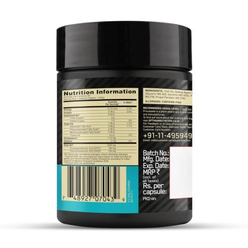 Optimum Nutrition (ON) Fish Oil - 60 Capsules - Image 4