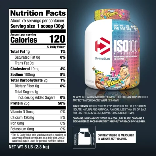 Dymatize ISO 100 Hydrolyzed Whey Protein - Image 2