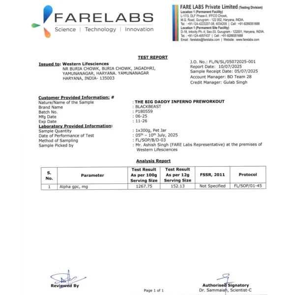 Big Daddy Pre Workout