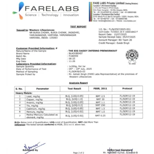 Big Daddy Inferno Preworkout