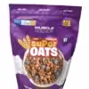Muscle Science Super Oats Dark Chocolate, 22g protein, high fiber, high protein, and high carbs