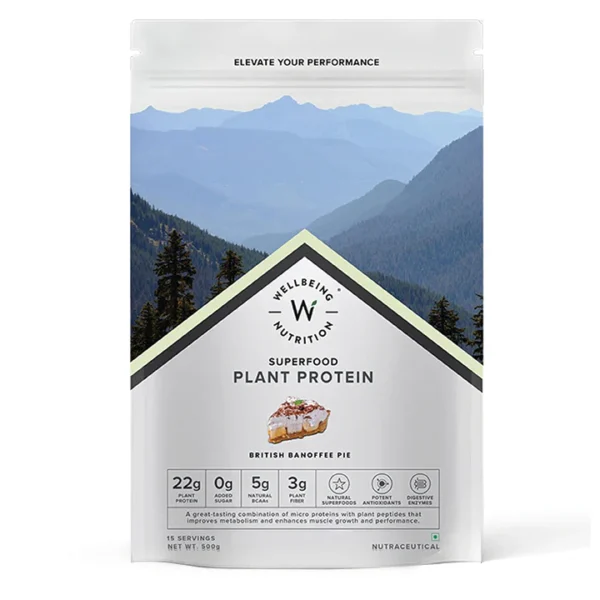 Vegan Protein Superfood Plant Protein | British Banoffee Pie 500g
