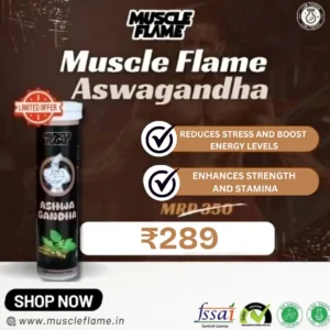 Muscle Flame Ashwganda (15 Tablets )