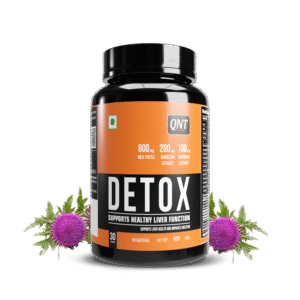 QNT Detox, Milk Thistle, Dandelion Extract, Supports Liver Health  (60 Tablets)