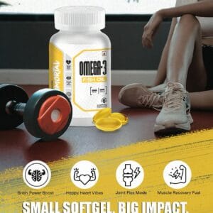 Immortal Omega-3 2000mg Fish Oil 90 Softgels