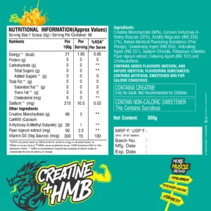 Healthfarm Creatine + HMB 300g