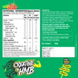 Healthfarm Creatine + HMB 300g
