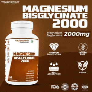 Trueforma Magnesium Bisglycinate 2000 | 60 Tablets