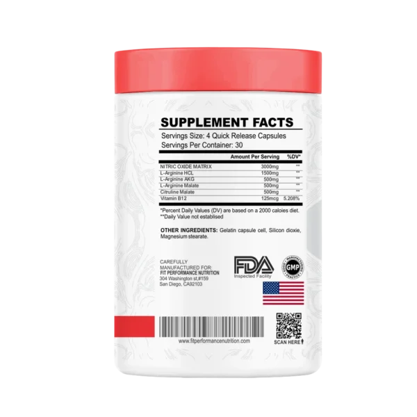 Nitric Oxide Complex Capsule